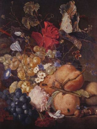 Jan van Huysum - Früchte, Blumen und Insekten - 500 Teile (Puzzle)
