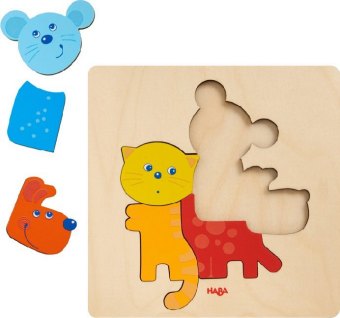 Haustiere (Holzpuzzle)