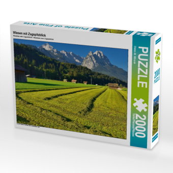 Wiesen mit Zugspitzblick (Puzzle)