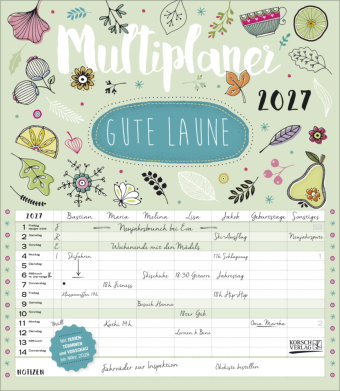 Multiplaner - Gute Laune 2027