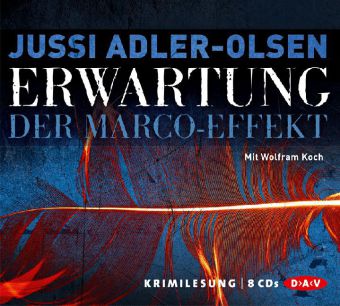 Erwartung. Der fünfte Fall für Carl Mørck, Sonderdezernat Q, 8 Audio-CD