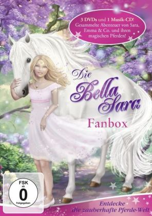 Bella Sara: Die Fan-Box, 3 DVDs u. 1 Audio-CD
