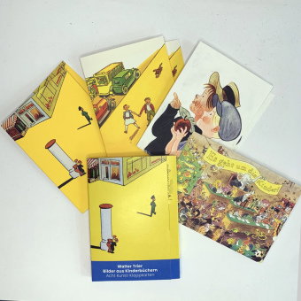 Walter Trier - Acht Kunst-Klappkarten