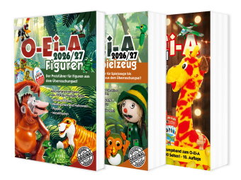 Das O-Ei-A 3er Bundle 2026/27 - O-Ei-A Figuren, O-Ei-A Spielzeug und O-Ei-A Spezial im 3er-Pack mit