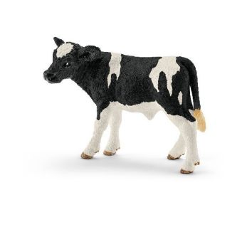 Schleich Kalb Schwarzbunt, Kunststoff-Figur