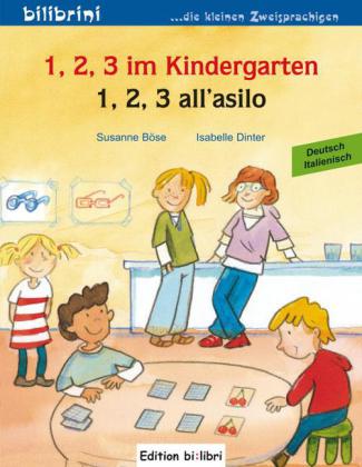 1, 2, 3 im Kindergarten (Deutsch-Italienisch)