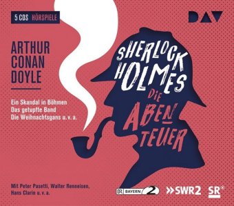 Sherlock Holmes - Die Abenteuer, 5 Audio-CDs