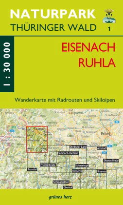Wanderkarte Eisenach, Ruhla