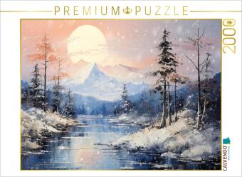 CALVENDO Puzzle Ein Traum in Weiß | 2000 Teile Lege-Größe 90x67cm Foto-Puzzle für glückliche Stunden