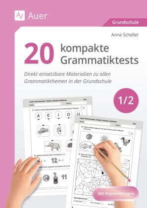 20 kompakte Grammatiktests für Klasse 1 und 2