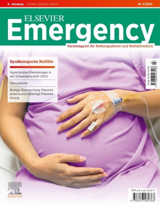 ELSEVIER Emergency. Gynäkologische Notfälle. 3/2025: Fachmagazin für Rettungsdienst und Notfallmedi