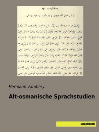 Alt-osmanische Sprachstudien
