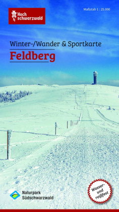 Winter-/ Wander und Sportkarte Feldberg