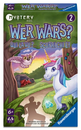 Wer war's Mystery Kids 2: Im Zauberwald - Reisespiel ab 6 Jahre