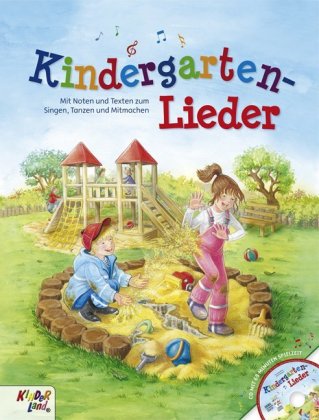 Kindergartenlieder, m. Audio-CD