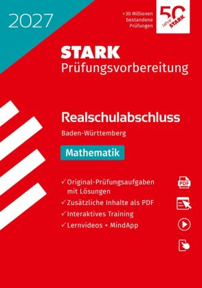 STARK Mathematik - Realschulabschluss 2027 BW - Prüfungsvorbereitung, m. 1 Buch, m. 1 Beilage