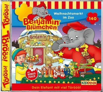 Benjamin Blümchen - Weihnachtsmarkt im Zoo, 1 Audio-CD