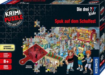 Krimipuzzle ??? Kids - Spuk auf dem Schulfest (Kinderspiel)
