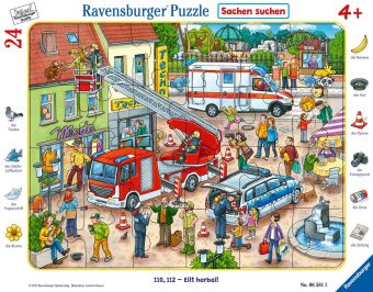 Kinderpuzzle 24 Teile - 110, 112 - Eilt herbei!