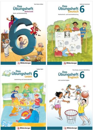 Sicher ins 7. Schuljahr - Paket: Rechnen - Schreiben - Lesen - Grammatik - Englisch · Klasse 6
