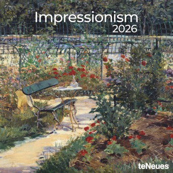 teNeues - Impressionismus 2026 - Kunst-Wandkalender 30x30 cm (30x60 cm geöffnet) | Broschürenkalende