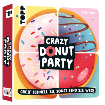 Crazy Donut Party. Greif schnell zu, sonst sind sie weg!