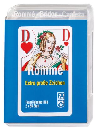 Rommé, Bridge, Canasta - Kartenspiel ab 8 Jahre