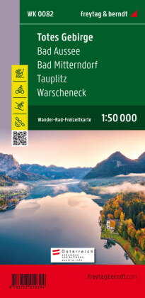 Totes Gebirge, Wander-, Rad- und Freizeitkarte 1:50.000, freytag & berndt, WK 0082