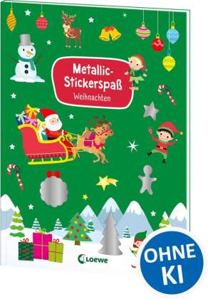 Metallic-Stickerspaß - Weihnachten