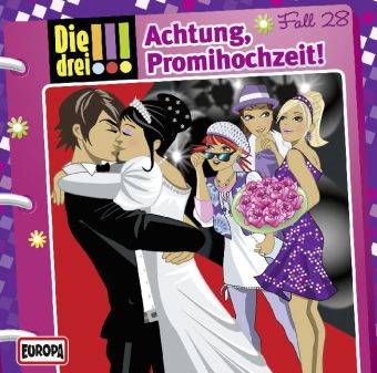 Die drei !!! - Achtung, Promihochzeit!, 1 Audio-CD