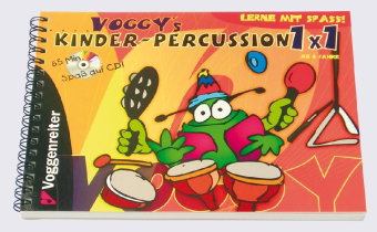 Voggy's Kinder-Percussion 1x1, m. Audio-CD