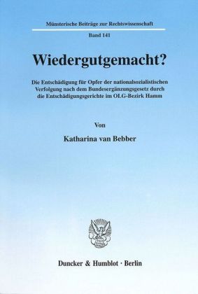 Wiedergutgemacht?