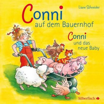 Conni auf dem Bauernhof / Conni und das neue Baby, 1 Audio-CD