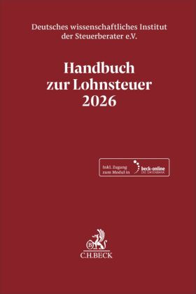 Handbuch zur Lohnsteuer 2026. LSt 2026