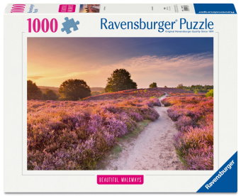 Erwachsenenpuzzle 1000 Teile - Traumpfad in Rosa