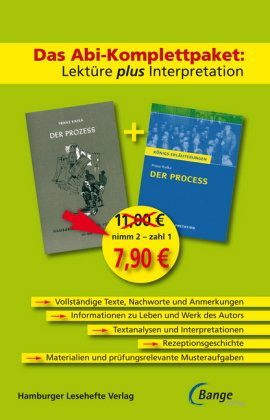 Der Prozess - Das Abi-Komplettpaket: Lektüre plus Interpretation.