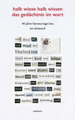 halb wiese halb wissen das gedächtnis im wort