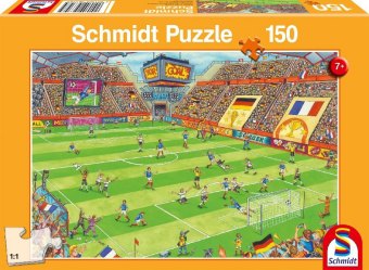 Finale im Fußballstadion (Kinderpuzzle)