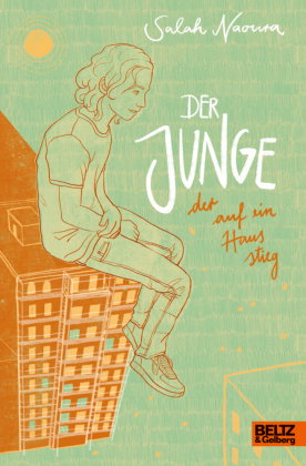Der Junge, der auf ein Haus stieg