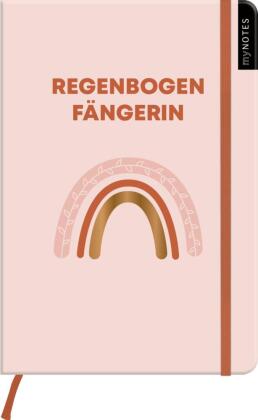 myNOTES Notizbuch A5: Regenbogenfängerin