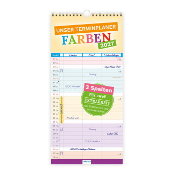TRÖTSCH - Unser Terminplaner Farben 2027