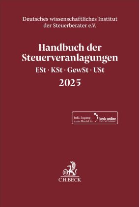 Handbuch der Steuerveranlagungen