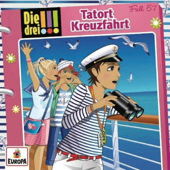 Die drei !!! - Tatort Kreuzfahrt, 1 Audio-CD