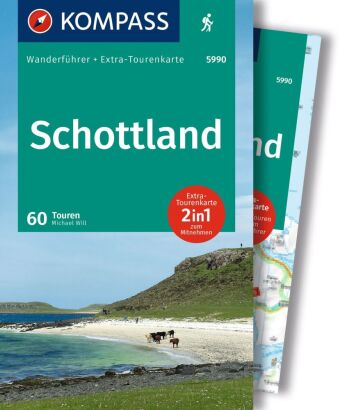 KOMPASS Wanderführer Schottland, Wanderungen an den Küsten und in den Highlands 60 Touren mit Extra-