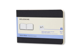 Moleskine Skizzenbuch Art Plus, Pocket, A6, soft cover, schwarz