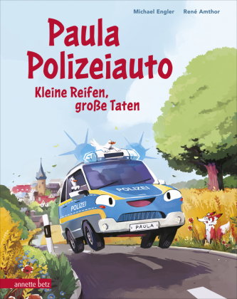 Paula Polizeiauto - Kleine Reifen, große Taten: Abenteuer-Bilderbuch ab 4 Jahren mit sprechenden Aut