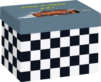 Geschenkbox A6+ Schorsch blau d.