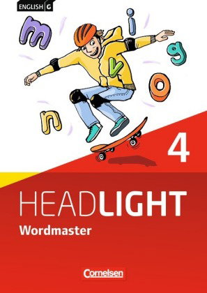 English G Headlight - Allgemeine Ausgabe - Band 4: 8. Schuljahr, Wordmaster mit Lösungen - Vokabelle