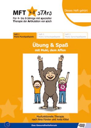MFT 4-8 Stars - Für 4- bis 8-Jährige mit spezieller Therapie der Artikulation von s/sch - Übung & Sp