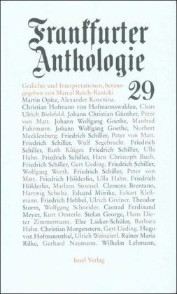 Frankfurter Anthologie. Bd.29